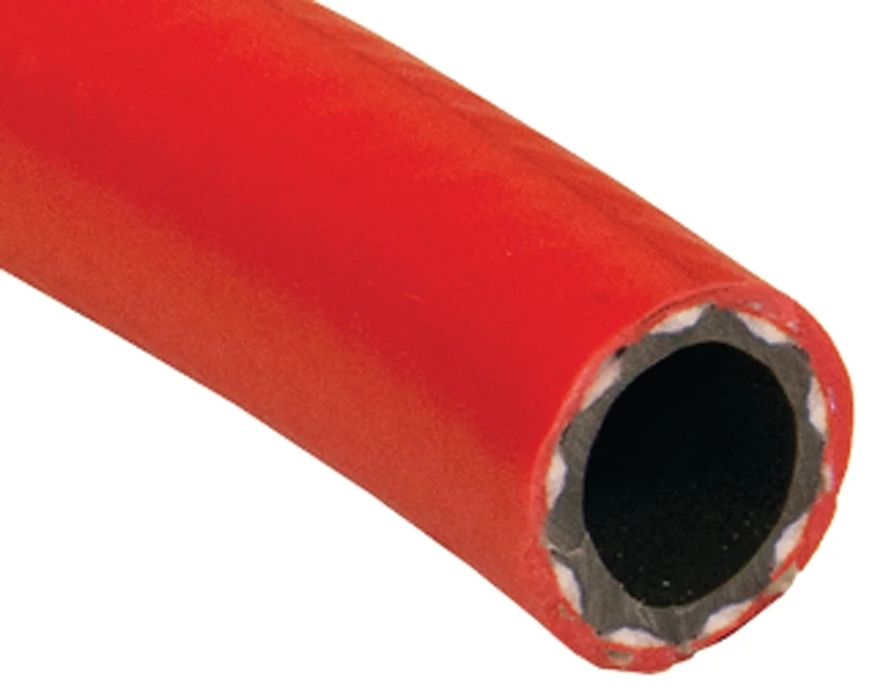 Polyvinyl Chloride Air Hose, Three Eighths Inch By Five Eighths Inch By One Hundred Feet