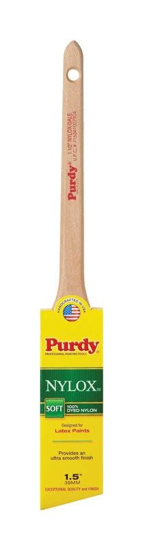 Nylox Dale Angular Sash And Trim Paint Brush, 1.5 Inch