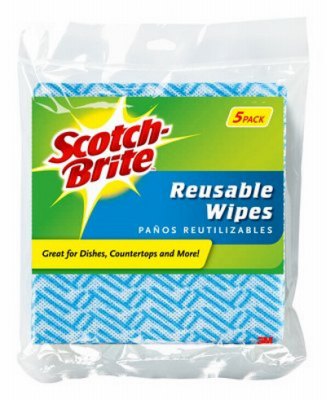 Reusable Wipes, 5-pk.