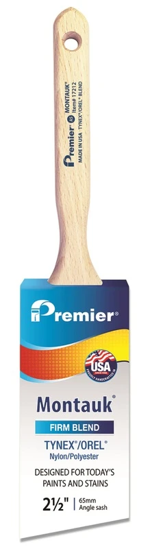 Angle Sash Paint Brush, Nylon/polyester, 2.5-in.