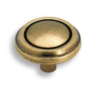 Bp989-r1 1.38 Inch Regency Brass Round Cabinet Knob - Elegant Design