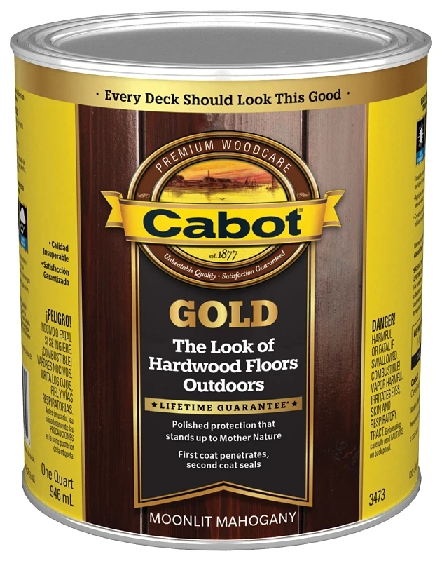 Minwax Gold Ultimate Wood Finish, Moonlit Mahogany, 1 Quart