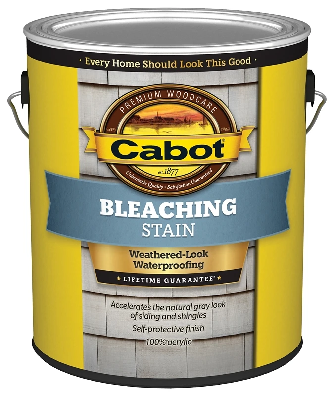 Acrylic Bleaching Stain Natural Driftwood Gray 1 Gallon