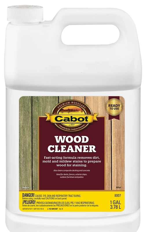 Wood Cleaner Gallon Ready-to-use Formula For Effective Wood Surface Cleaning