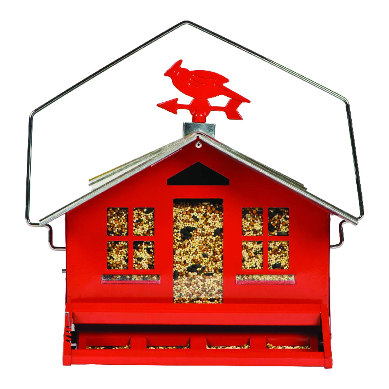 Squirrel-be-gone Two Country Style Bird Feeder With Eight Pound Capacity