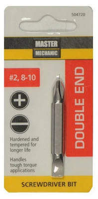 #2 Phillips Double Ended Insert Bit