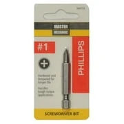 #1 Phillips Screwdriver Bit, 2 In.