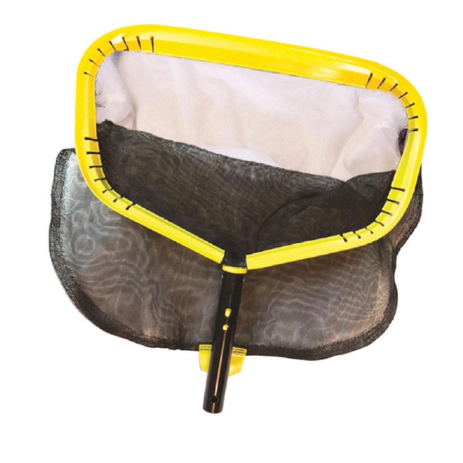 Commercial Series Micro Mesh Deep Leaf Rake With Heavy-duty Aluminum Frame