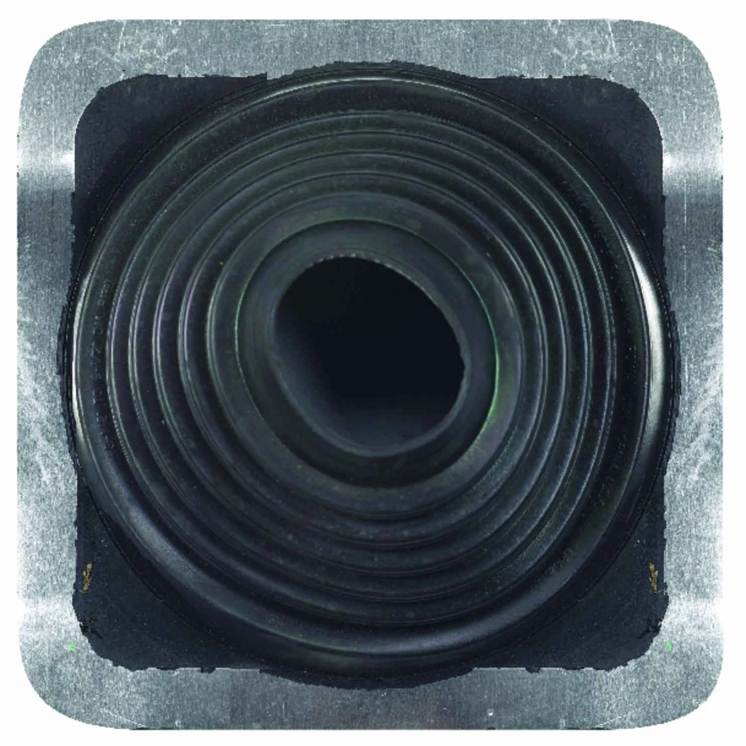 Masterflash Roof Flashing With Epdm Rubber, Black, Fits 3 To 6 Inch Pipes