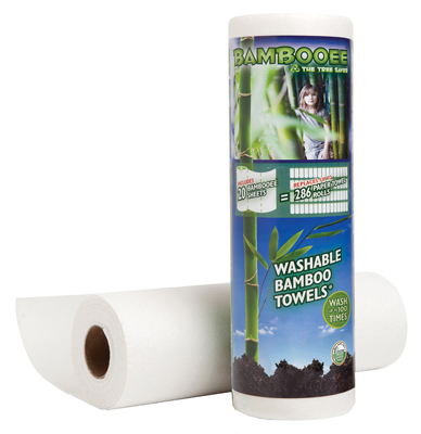 Reusable Bamboo Rayon Towels, 20 Sheets, Model 4005