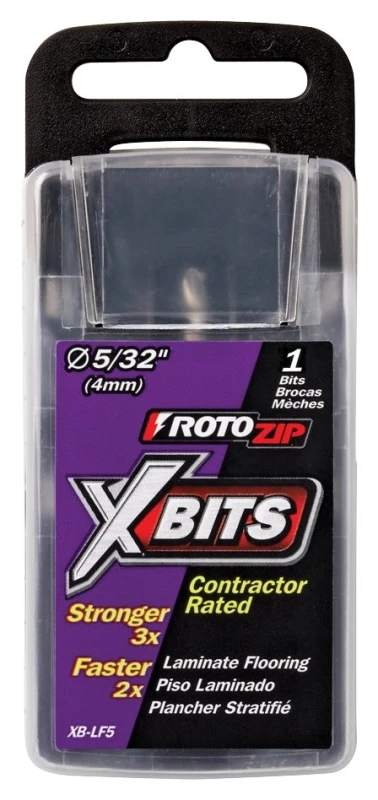 Rotozip Laminate Flooring X Bits, 5/32 In.