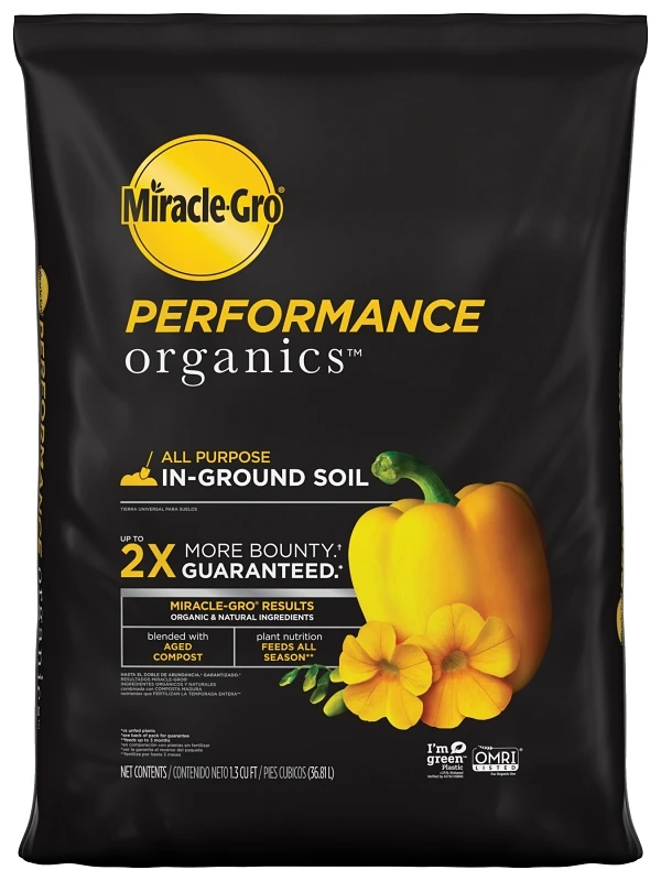 Performance Organic In-ground Soil, 1.33 Cubic Feet Bag