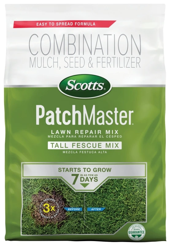 Patchmaster Lawn Repair Mix Tall Fescue, 4.7 Pounds, Covers 70 Square Feet