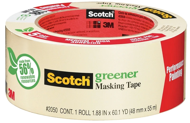 Painter's Masking Tape, 3/4 In. X 60 Yd.