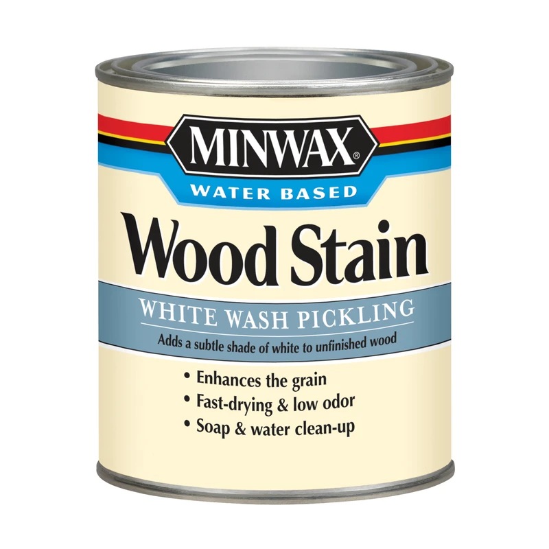 Color Wash Wood Stain, One Quart Container, Semi-transparent Finish