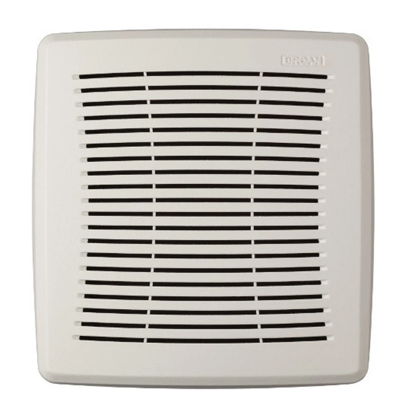 Economy Bathroom Exhaust Fan Grille, White, 9-1/4 X 9-3/4 In.
