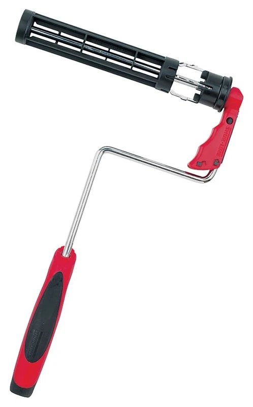 9 Inch Paint Roller Frame With Easy Push Button Release For Quick Roller Cover Changes