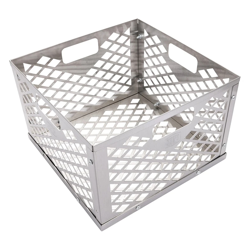 Firebox Stainless Steel Charcoal Basket For Grilling And Smoking