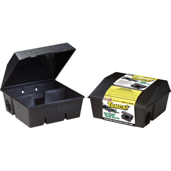 Tamper-resistant Rat Bait Station For Safe Rodent Control
