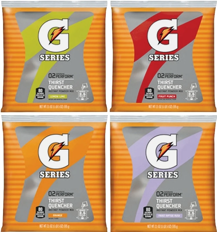 G Series Thirst Quencher Powder Packets, Assorted Flavors, 21 Oz.