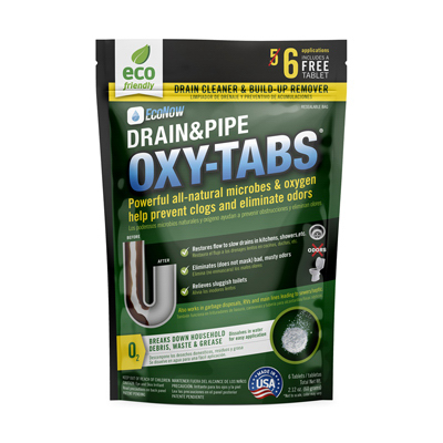 Dt056 Drain & Pipe Oxy-tabs - 7 Month Supply For Effective Drain Maintenance