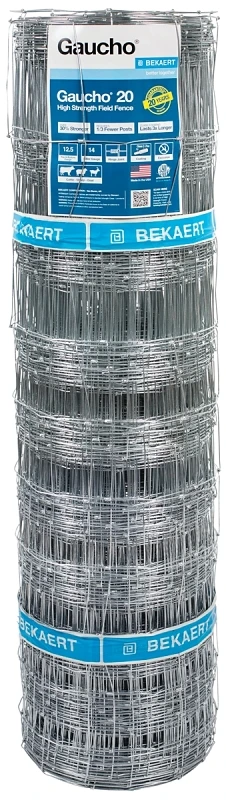 Gaucho 20 High-tensile Field Fence 14 Gauge 12.5 Gauge 47 Inch By 330 Foot Model 1047-6
