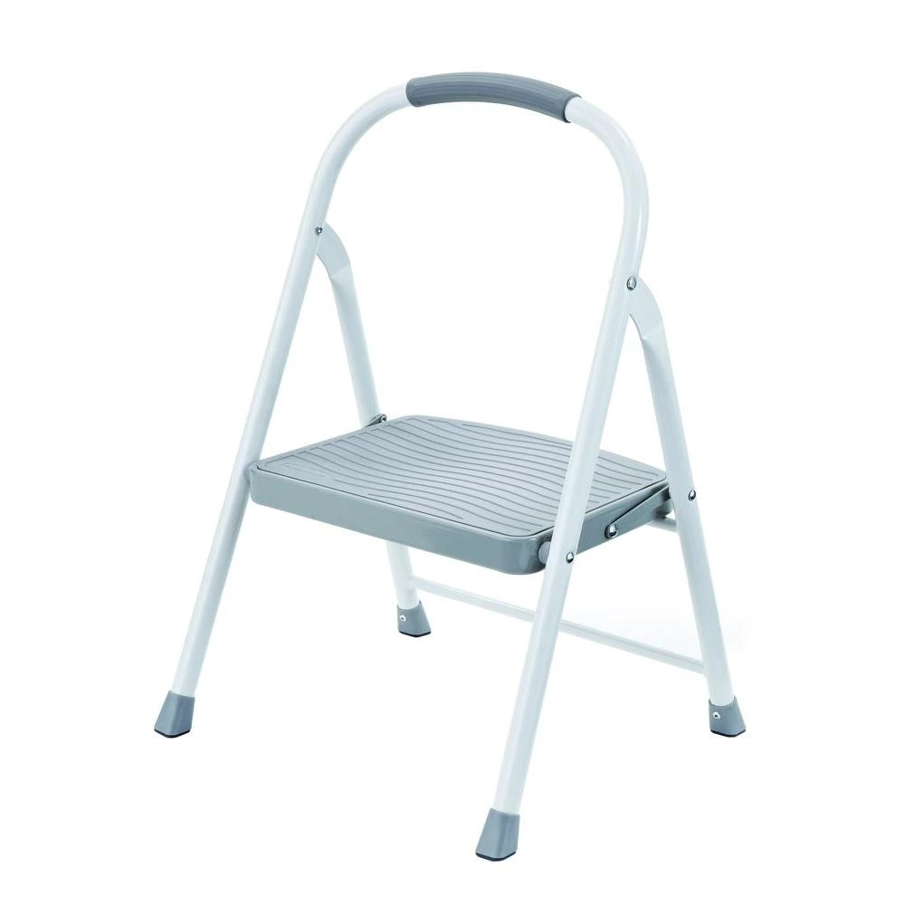 Steel Step Stool With Non-slip Surface And Durable Construction