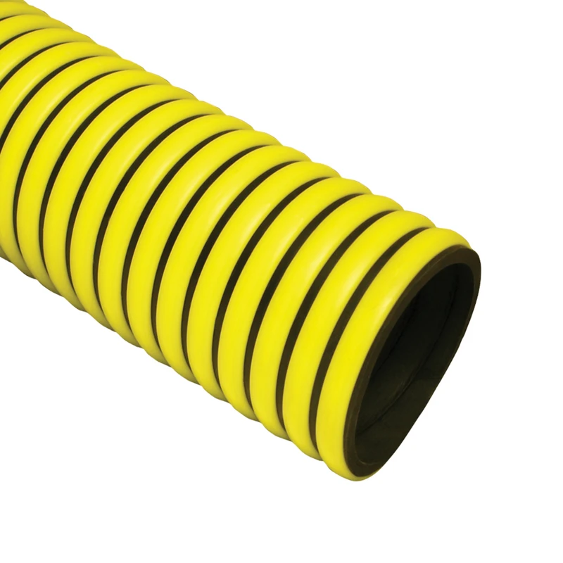 Fertilizer Solution Suction Hose, Yellow, One And One-half Inch By One Hundred Feet