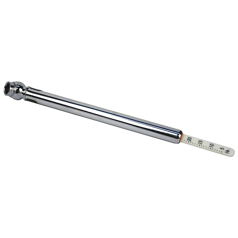 Pencil Style Tire Pressure Gauge, Measures 5 To 50 Pounds Per Square Inch