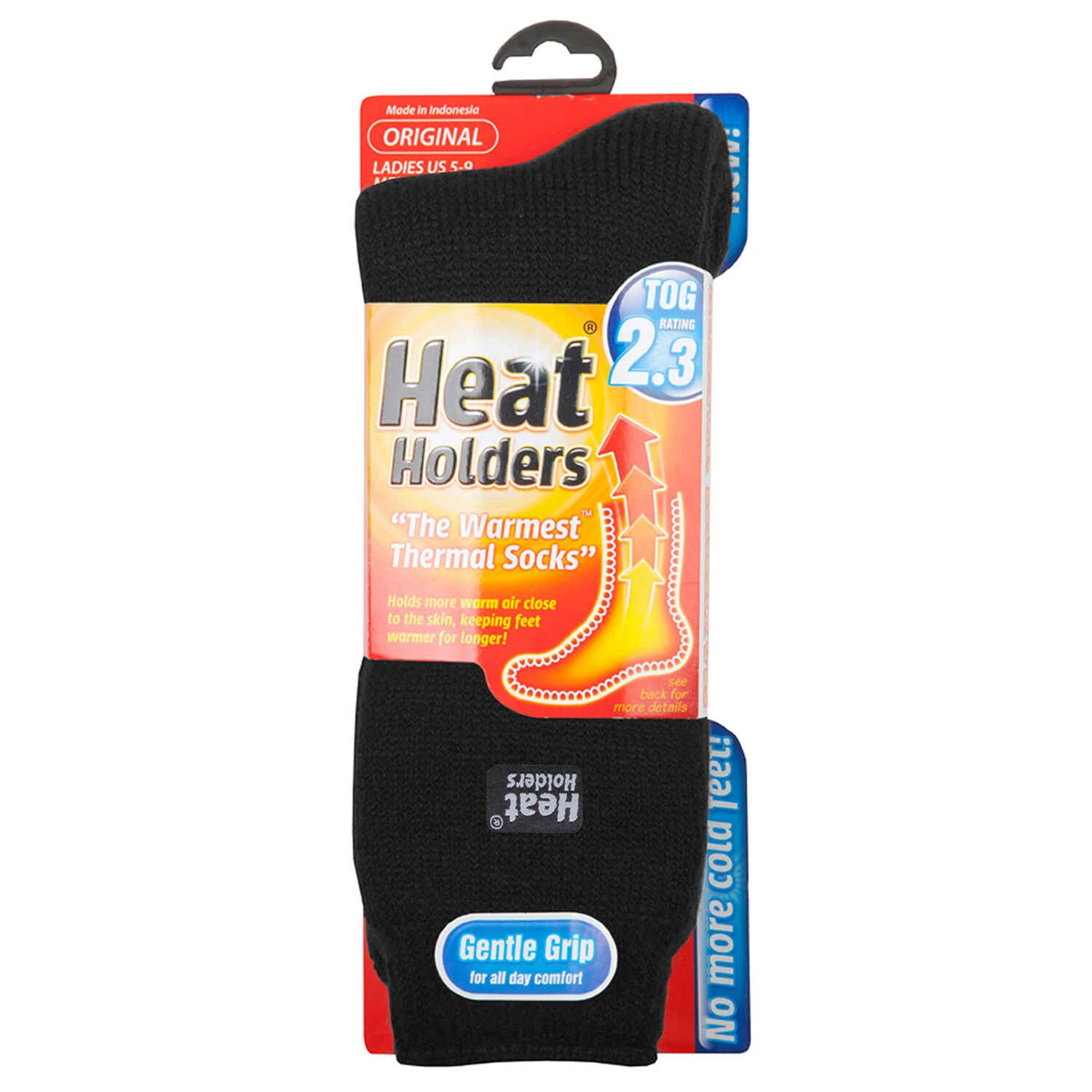 Thermal Socks For Women, Black, Size 5 To 9, Insulated Warm Footwear