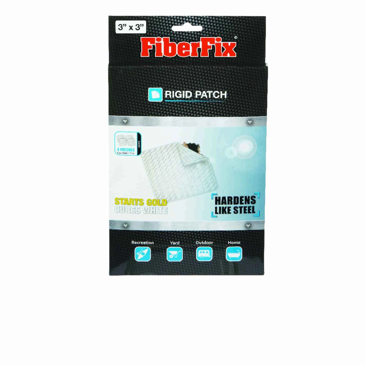 Uv Rigid Patches, 3 X 3-in, 4-pk.