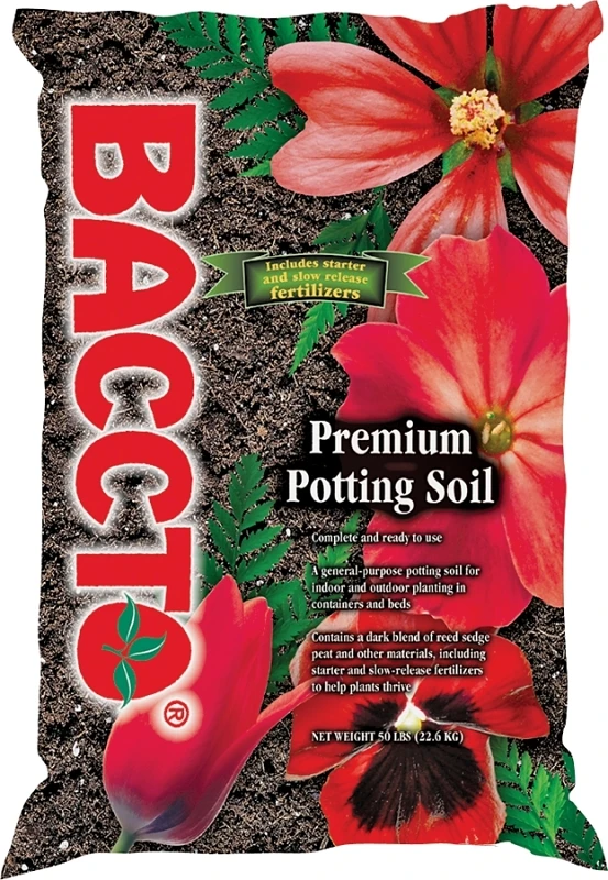 Potting Soil, 25 Pounds Bag, Premium Quality For Indoor And Outdoor Plants