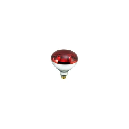 Heat Lamp, Flood Beam, Dimmable, R40, Red, 250-watts