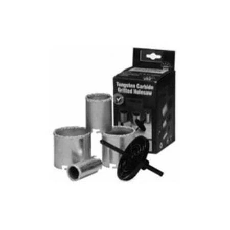 02954 6-piece Grit Edge Hole Saw Set For Wood And Metal