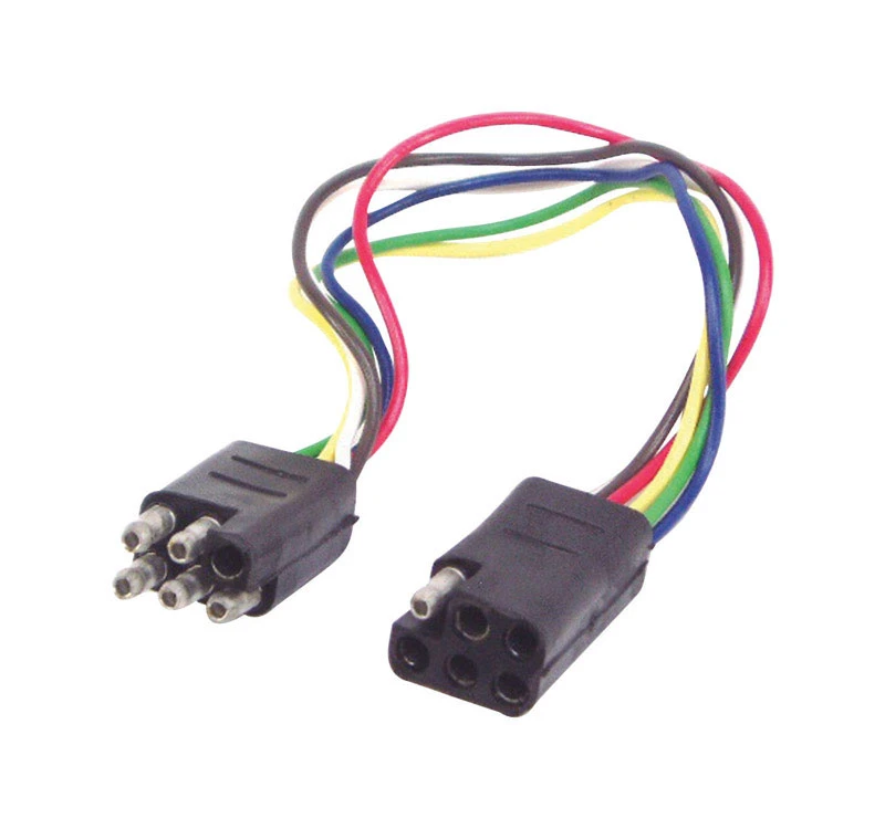 6 Way Electrical Connector Rv-360c For Trailer Wiring 12 In.