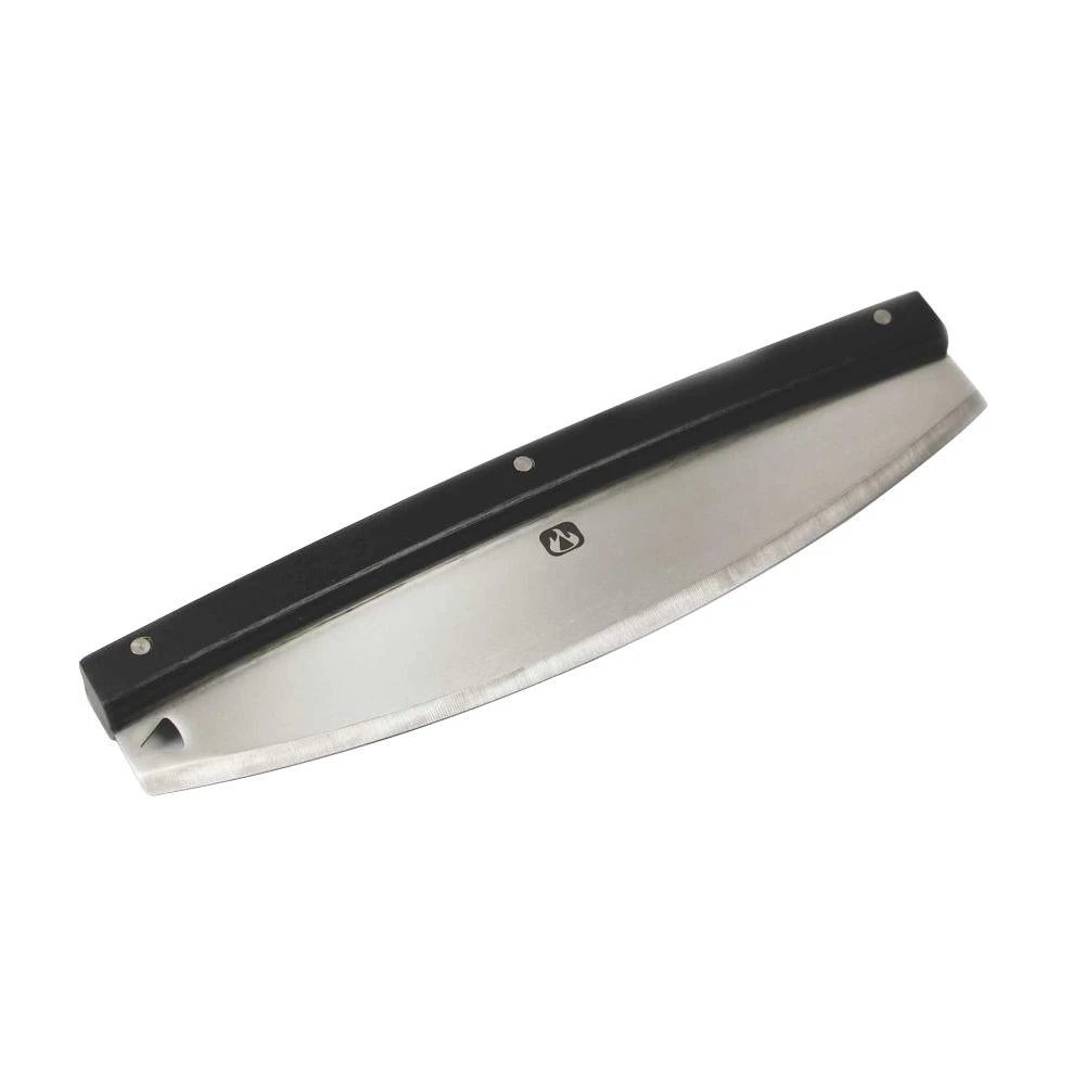 Rocking Pizza Cutter With Stainless Steel Blade And Ergonomic Handle