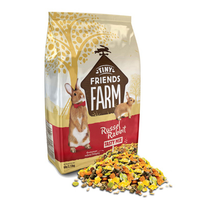 Russel Rabbit Tasty Mix Rabbit Food, 5.5 Pounds Bag
