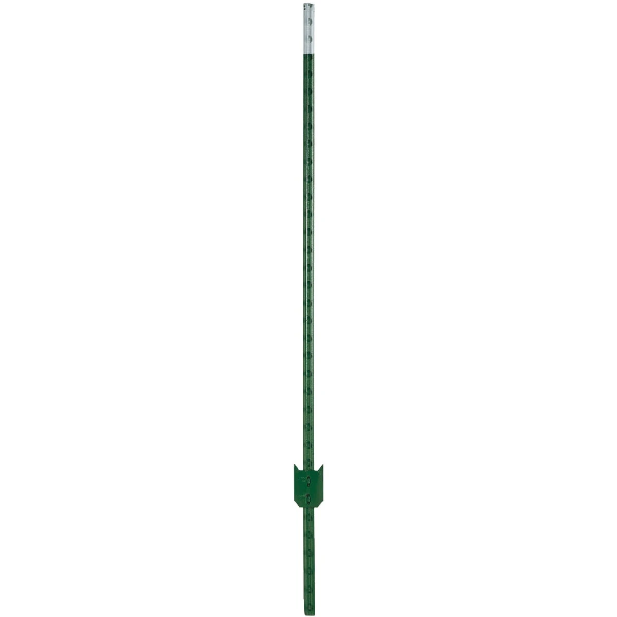 Green Studded T-post, 5.5 Feet Length By 1.25 Inches Width