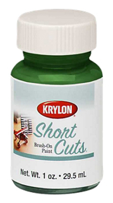 Short Cuts Brush On Paint, Leaf Green, 1 Ounce, Model Scb018