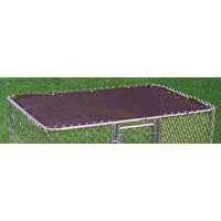 Sunblock Top Canopy For Dog Kennel, 6 Feet By 8 Feet, Durable Outdoor Shade Cover