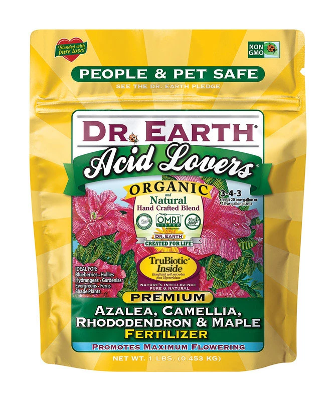 Acid Loving Plant Fertilizer For Azalea Camellia Rhododendron And Maple Trees, 1 Pound