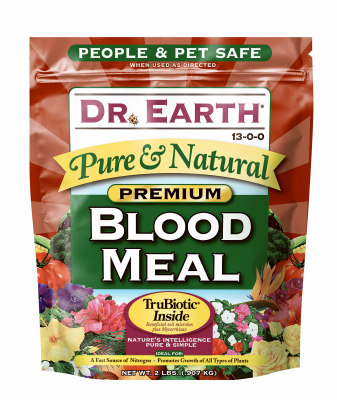 Blood Meal Organic Fertilizer 13-0-0, 2 Pound Box