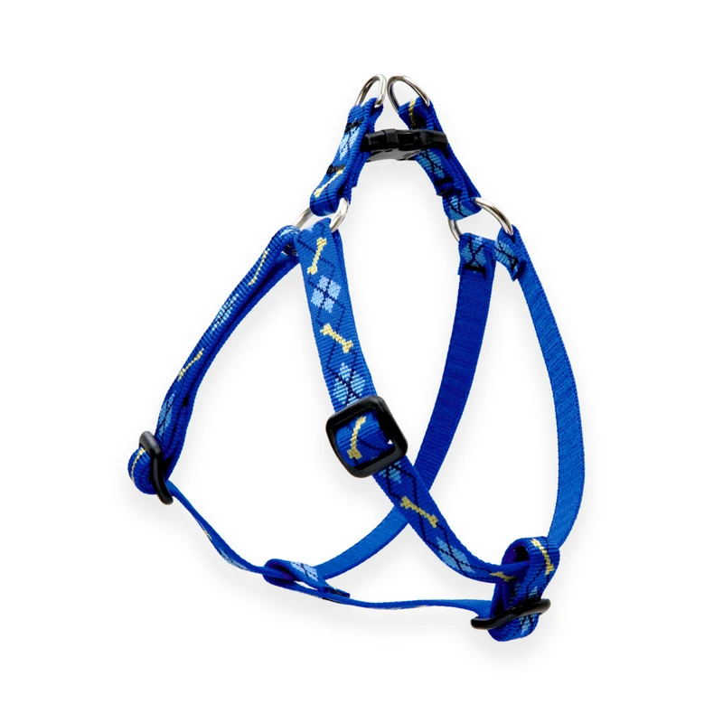 Dapper Dog Step-in Non-restrictive Dog Harness, 0.5 Inch Width, Adjustable 12 To 18 Inch