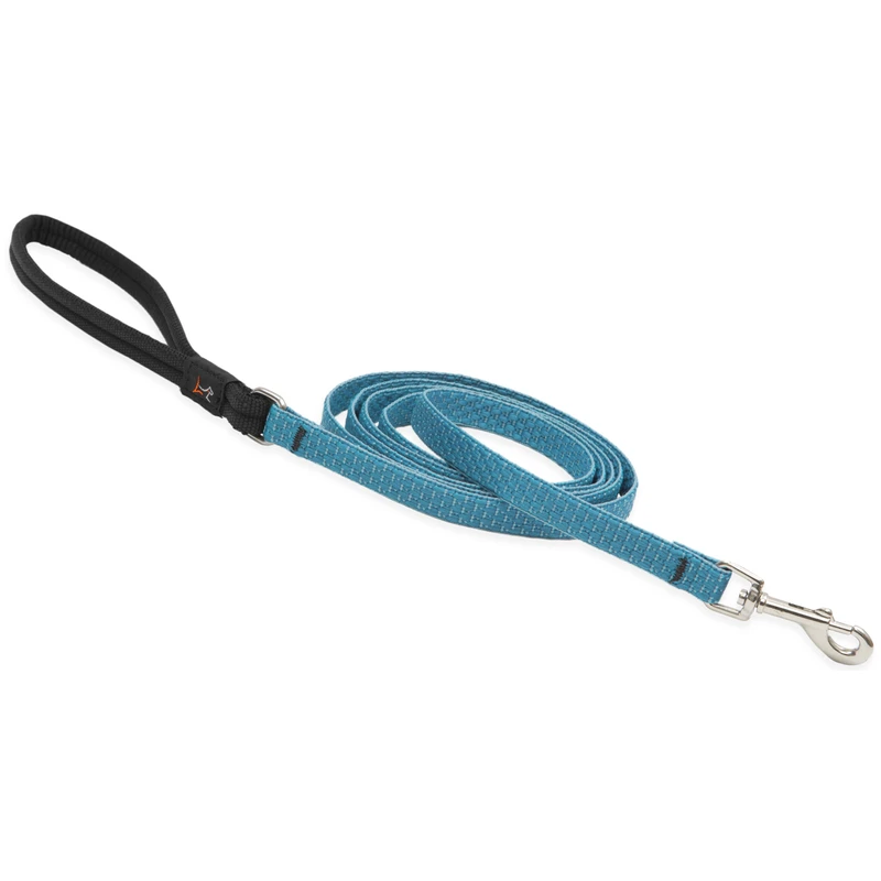 Eco Friendly Dog Leash With Tropical Sea Pattern, Half Inch By Six Feet