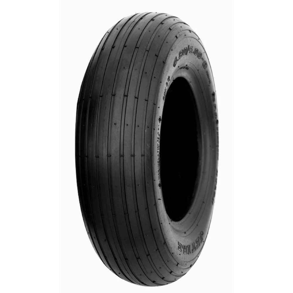 Wheelbarrow Tire Rib Tread 4-ply 4.80 By 4.00 By 8 Inch