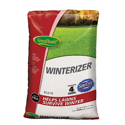 Winterizer Lawn Fertilizer 32-0-10 Formula Covers Fifteen Thousand Square Feet
