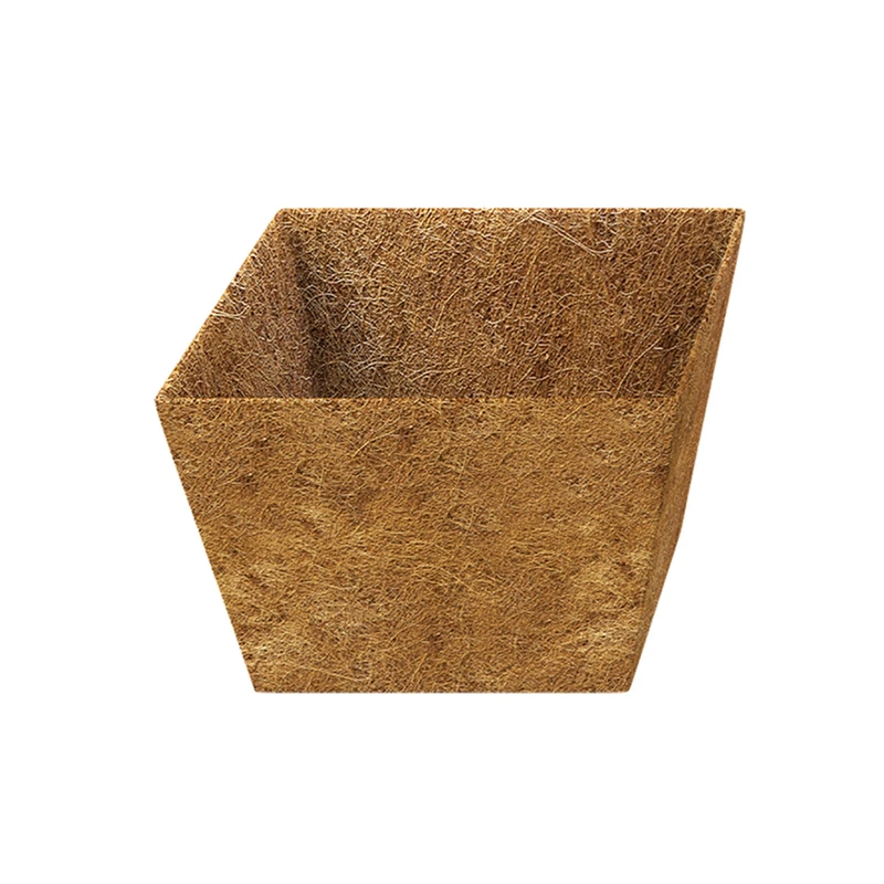 Square Coco Liner Planter, 14 Inch