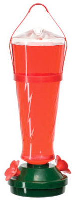 Plastic Hummingbird Feeder With 12 Ounce Capacity