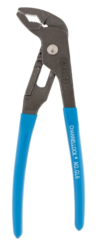 Griplock Tongue And Groove Pliers, 6.5 Inch Length, Adjustable Jaw