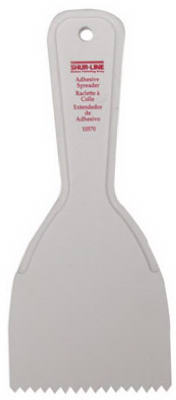 V-notch Adhesive Spreader, 3-inch Model 10570 For Tile And Masonry
